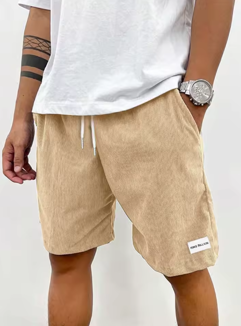 Mens Corduroy Shorts - Image 2